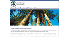 Desktop Screenshot of oakledgerecruiting.com